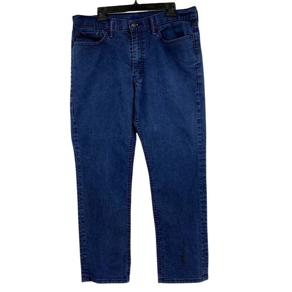 Mens Dark Navy Levis 541 Jeans 36 x 30 0527 Stains - Picture 1 of 10